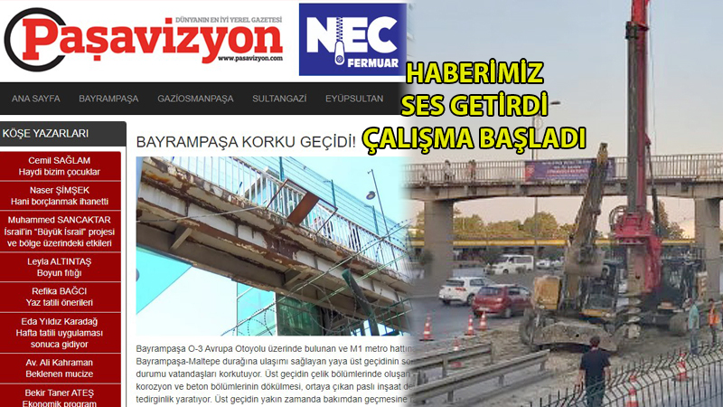 ÜST GEÇİT YENİLENİYOR