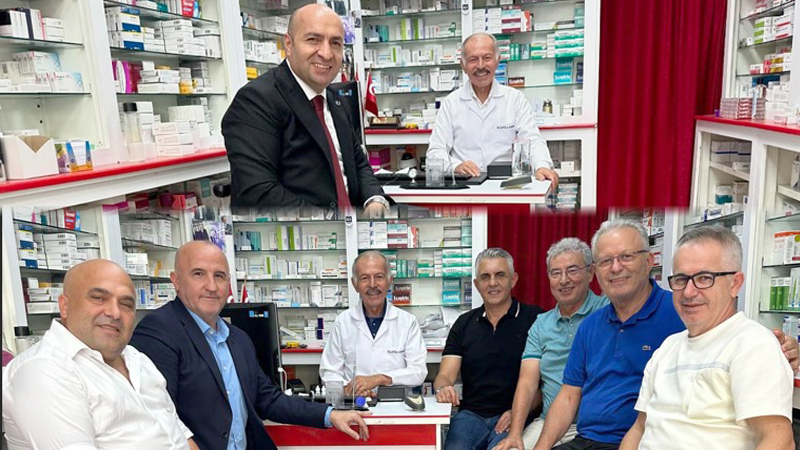 AYDINER’E ZİYARETLER