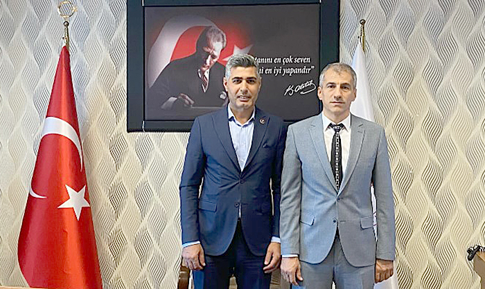 ÖZDEMİR ZİYARETLERE DEVAM EDİYOR