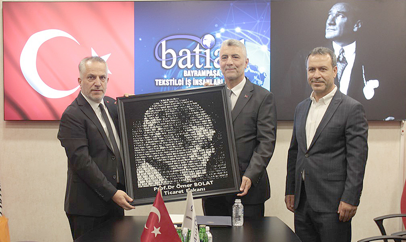 BAKAN BOLAT, BATİAD'I ZİYARET ETTİ