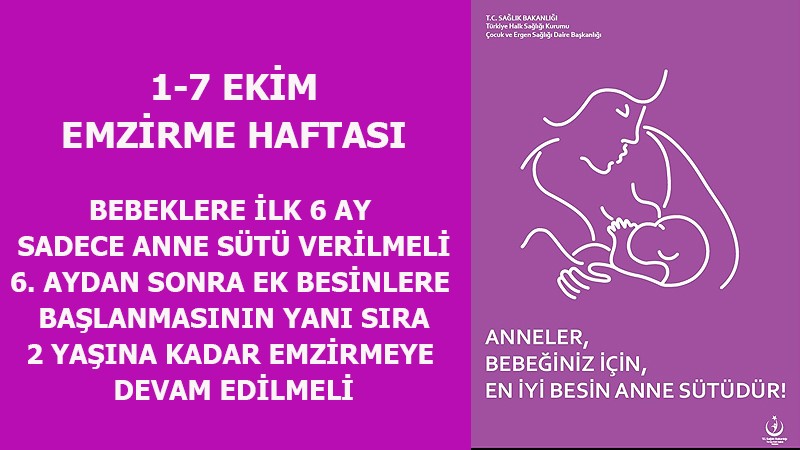 ANNE SÜTÜ İLE SAĞLIKLI NESİLLER