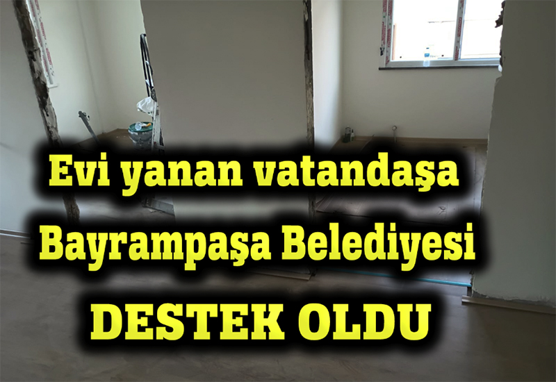 BAYRAMPAŞA BELEDİYESİ YENİLEDİ