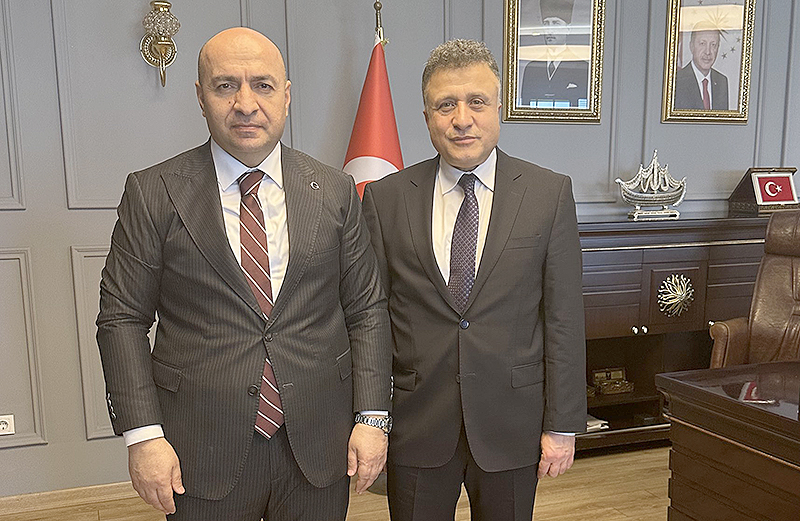 AK PARTİ’DEN KAYMAKAMA ZİYARET