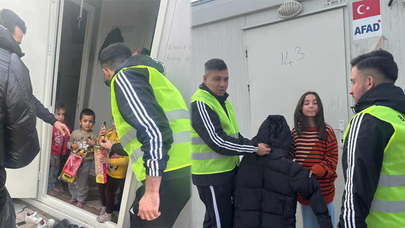GENÇ KARTALTEPELİLER DEPREM BÖLGESİNDE