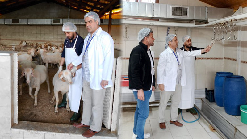 KURBAN YERLERİ DENETLENDİ