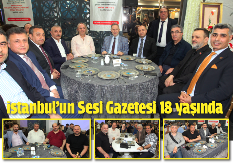 İSTANBUL'UN SESİ GAZETESİ 18 YAŞINDA