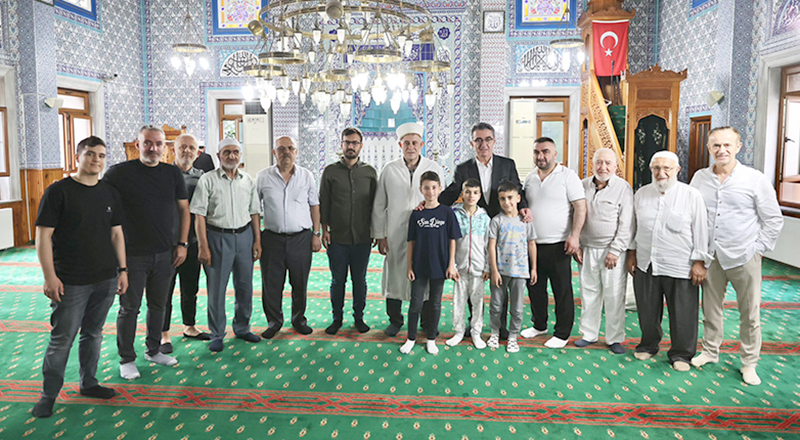 BAŞKAN MUTLU’DAN BAYRAM ZİYARETLERİ
