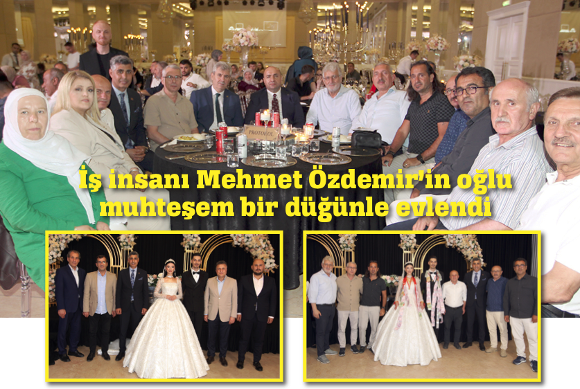 SİYASET VE İŞ DÜNYASI BU DÜĞÜNDE BULUŞTU