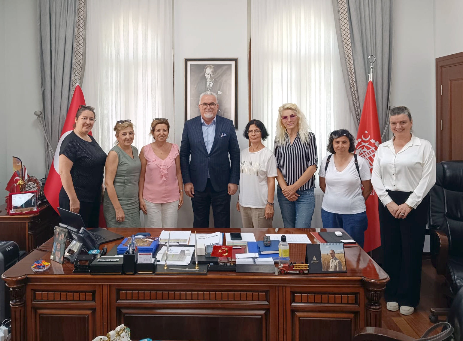 ALBAYRAK’A HAYIRLI OLSUN ZİYARETİ