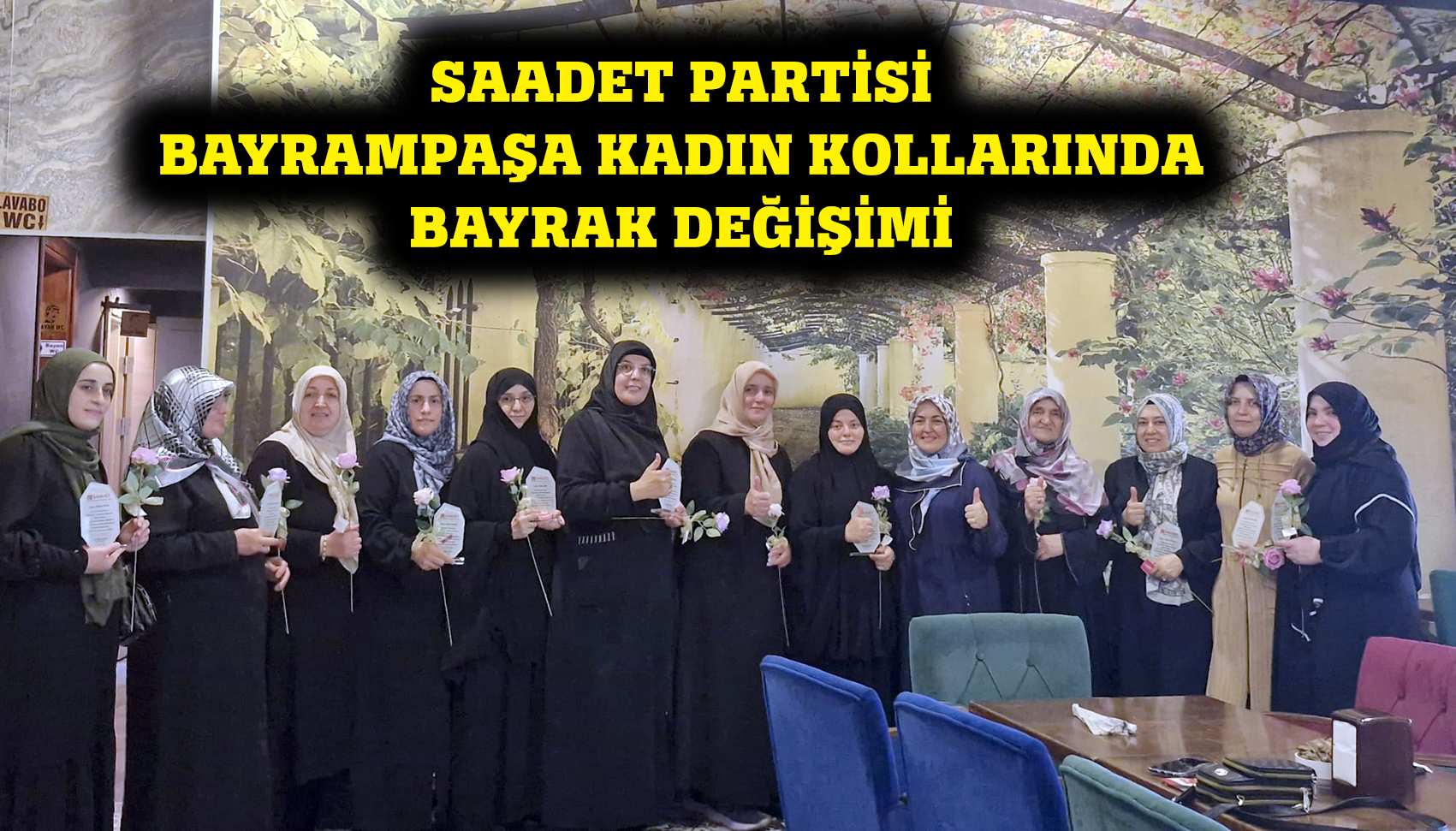 SP'DE BAYRAK DEĞİŞİMİ