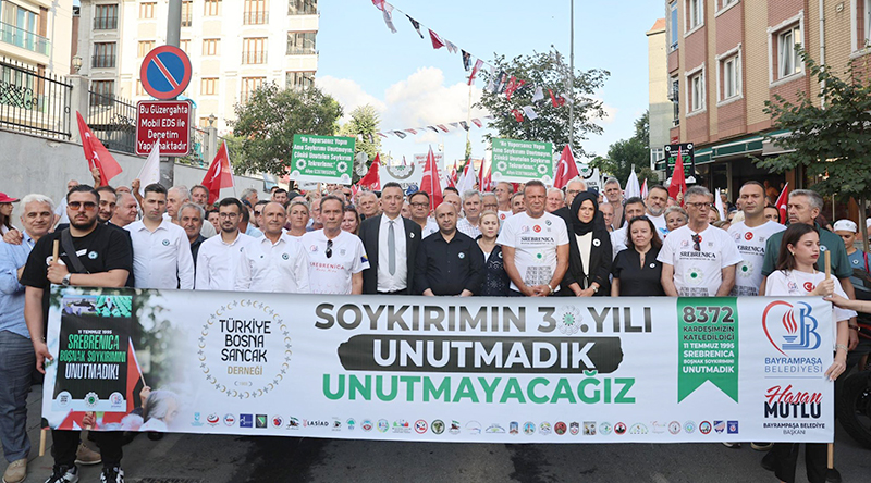 SREBRENİTSA ANMA YÜRÜYÜŞÜ 