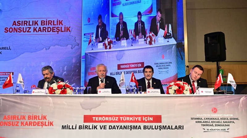  MHP’DEN ‘TERÖRSÜZ TÜRKİYE’ BULUŞMASI