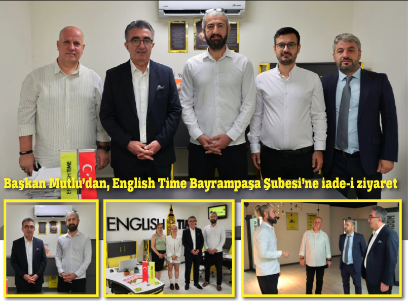 BAŞKAN MUTLU'DAN İADE-İ ZİYARET