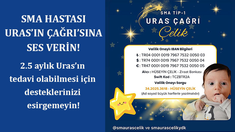 MİNİK URAS DESTEK BEKLİYOR