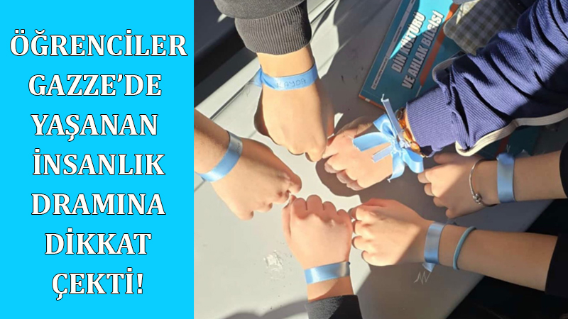 GAZZE’YE DAYANIŞMA ELİ!