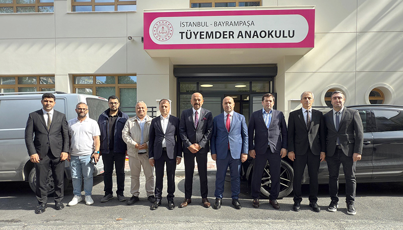 ÇİFTÇİ, TÜYEMDER ANAOKULU’NU İNCELEDİ