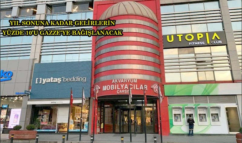 AKVARYUM’DAN GAZZE’YE YARDIM KAMPANYASI 