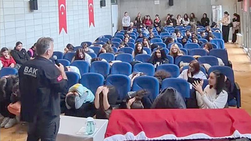 OKULLARDA DEPREM TATBİKATI