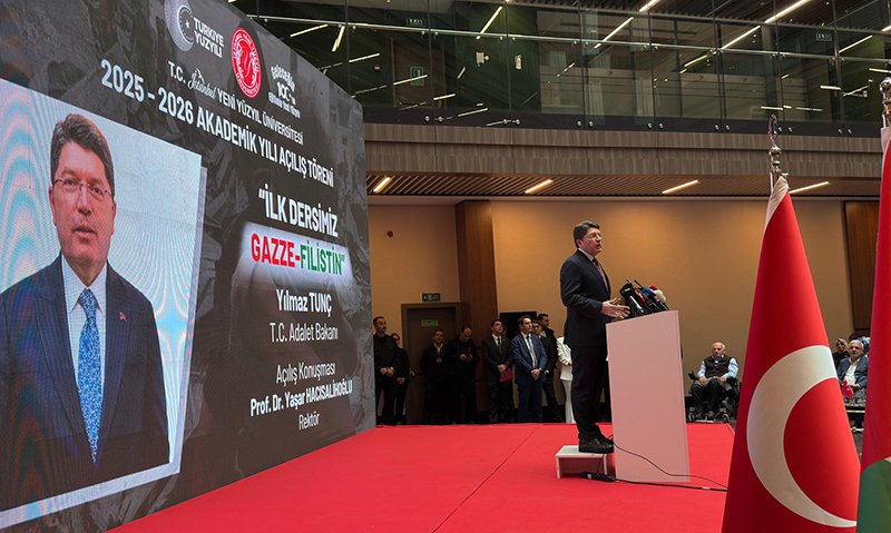 İLK DERS BAKAN TUNÇ’TAN 