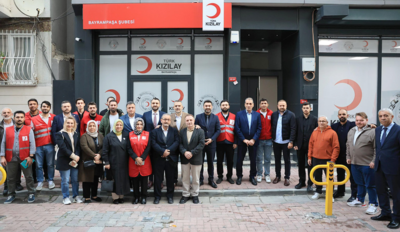 AKIN VE AK PARTİ’DEN KIZILAY’A ZİYARET