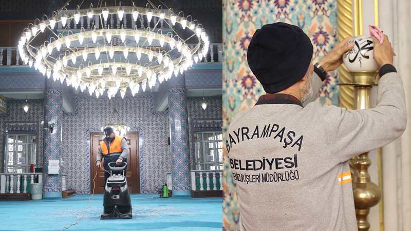 CAMİLER RAMAZAN’A HAZIRLANIYOR