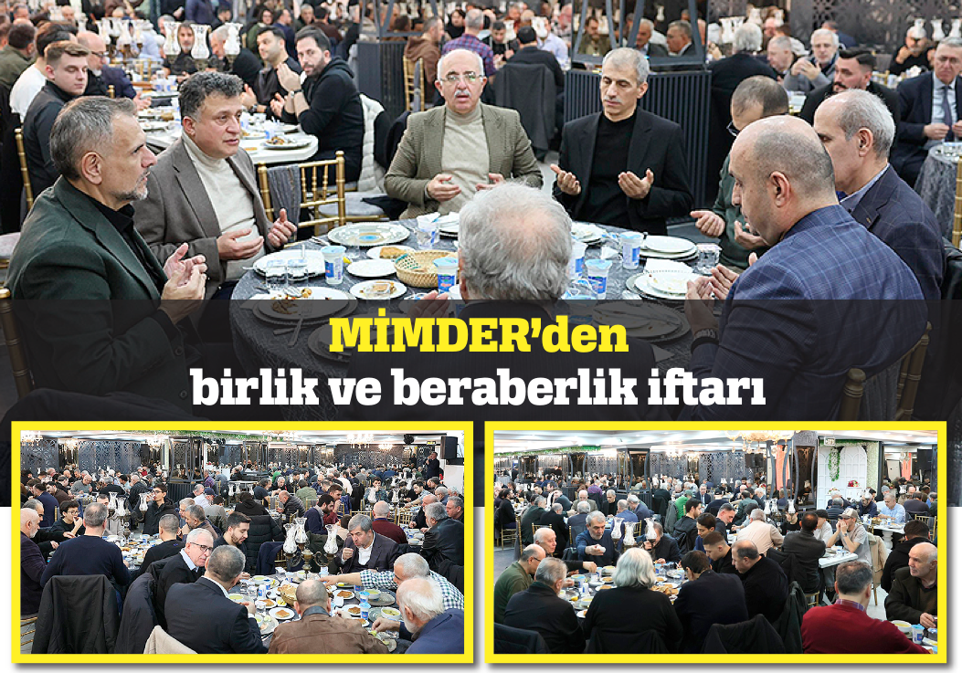 MİMDER'DEN GELENEKSEL İFTAR