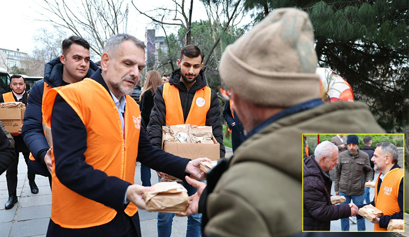 AKIN İFTARİYELİK DAĞITTI