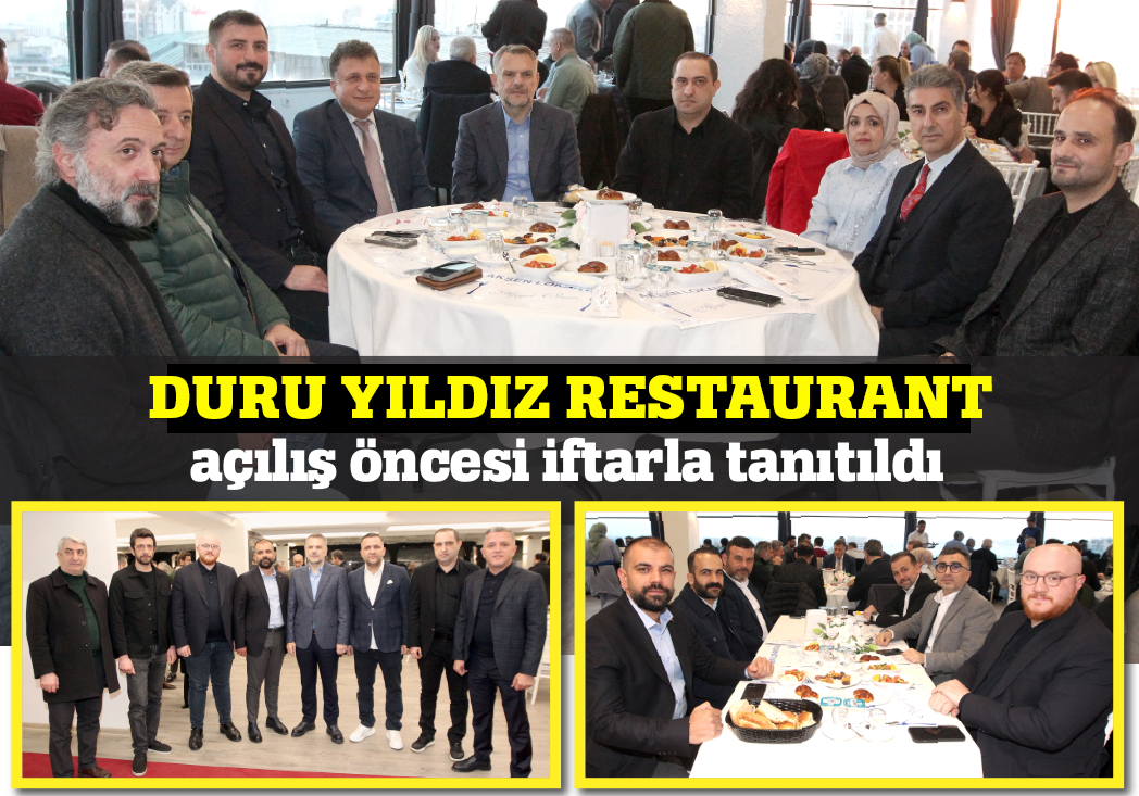 SEDAT DURAK'TAN DOSTLARINA İFTAR
