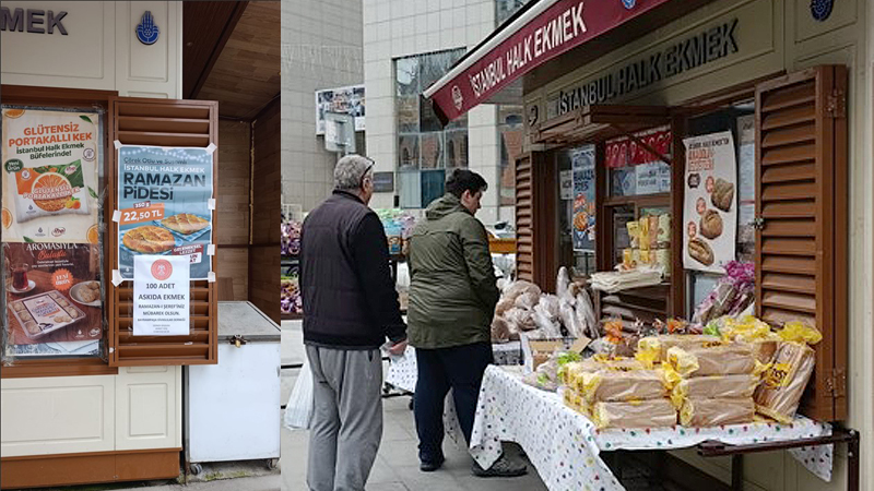 ASKIDAKİ 10 BİN EKMEK DAĞITILDI